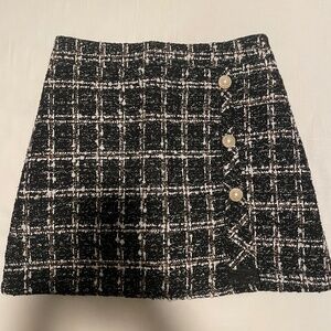 J.Ing Mini Tweed Skort